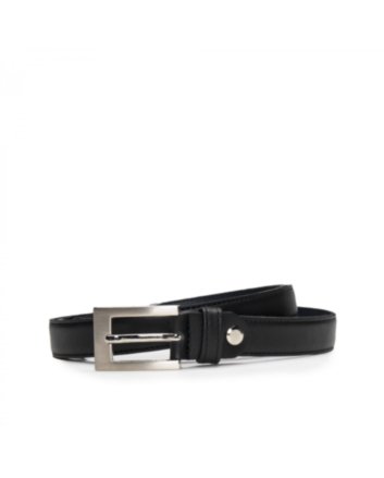 CAMP MICROFIBER WOMEN’S BLACK VEGAN BELT